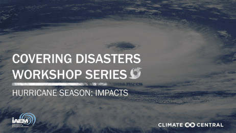 Rapid Response Workshop: Hurricane Season - Impacts