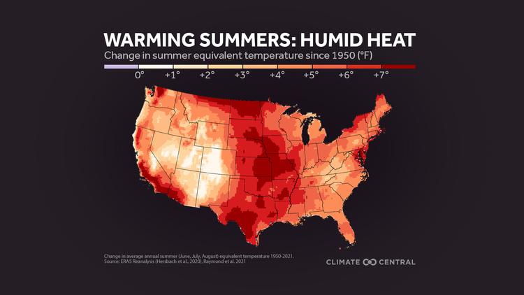 Warming Summers: Humid Heat
