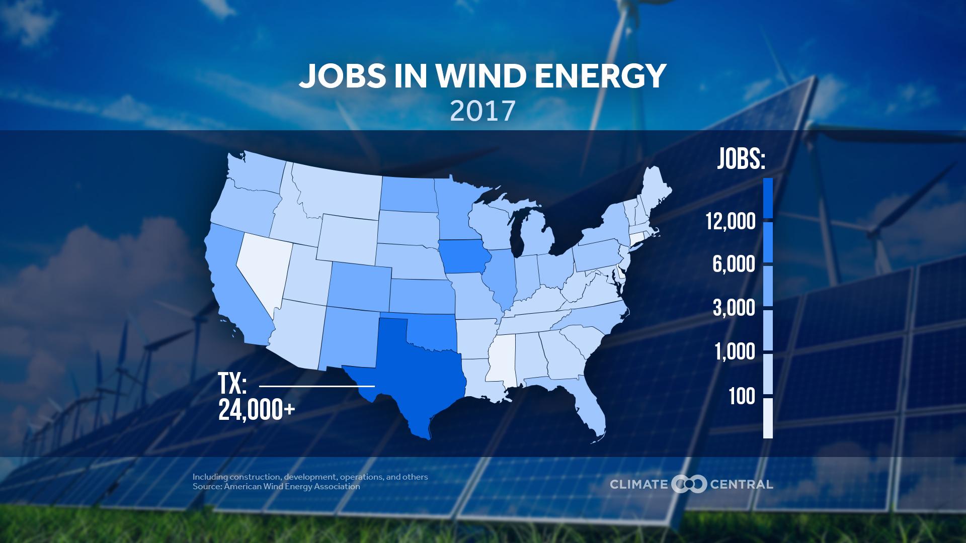 wind jobs map