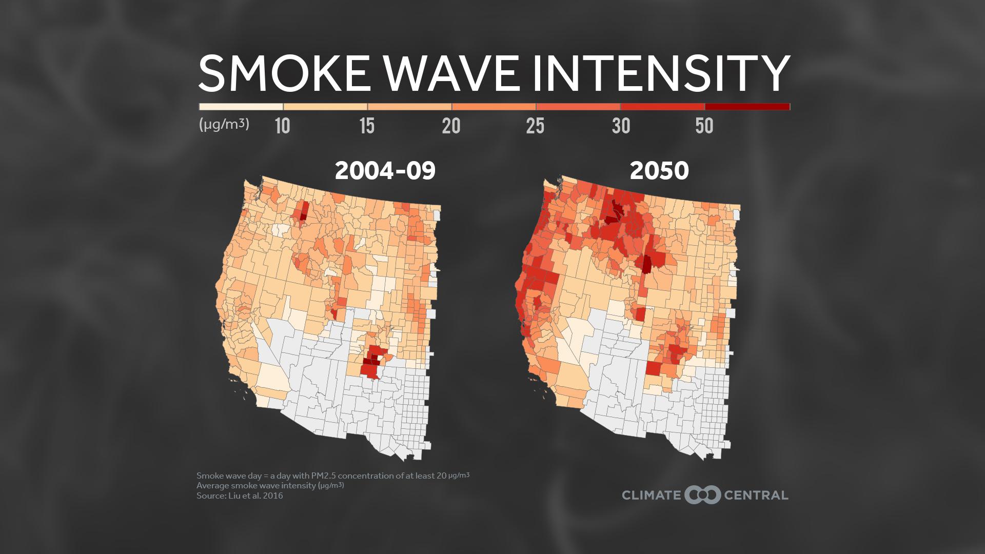 Western Wildfires - 2020 Smoke Waves