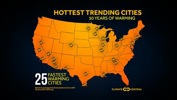 Hottest Trending Cities