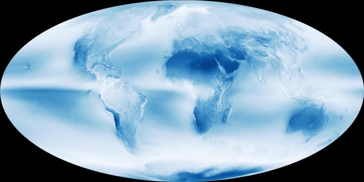 The Bright Side of 13 Years of Clouds in 1 Map | Climate Central