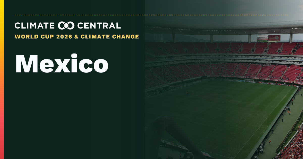 Mexico and performance-impairing heat | World Cup & Climate Change